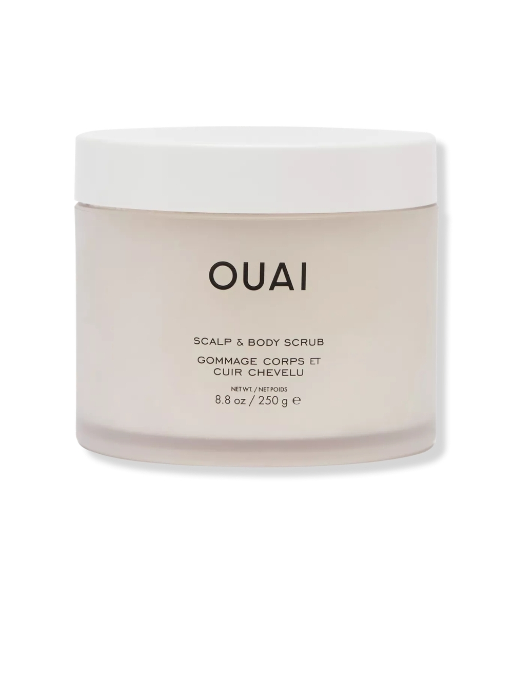 New OUAI Scalp & Body Scrub 8.8 oz Large Jar